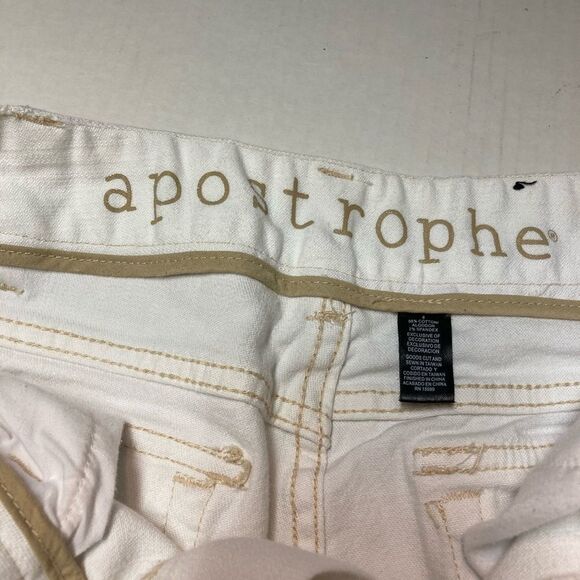 APOSTROPHE, Women’s jeans, white, size 8 - Picture 8 of 11
